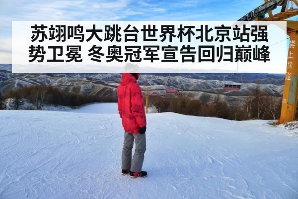 苏翊鸣大跳台世界杯北京站强势卫冕 冬奥冠军宣告回归巅峰